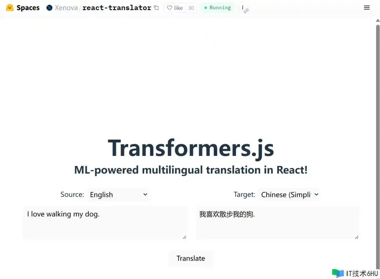 Transformers.js：Web 上的最新机器学习技能（1）